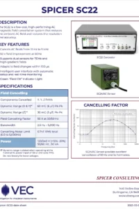 Spicer SC22 Data Sheet