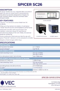 Spicer SC26 Data Sheet
